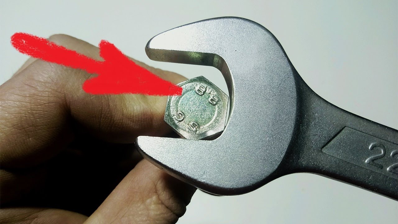 What to do if you don’t have the right size wrench at hand