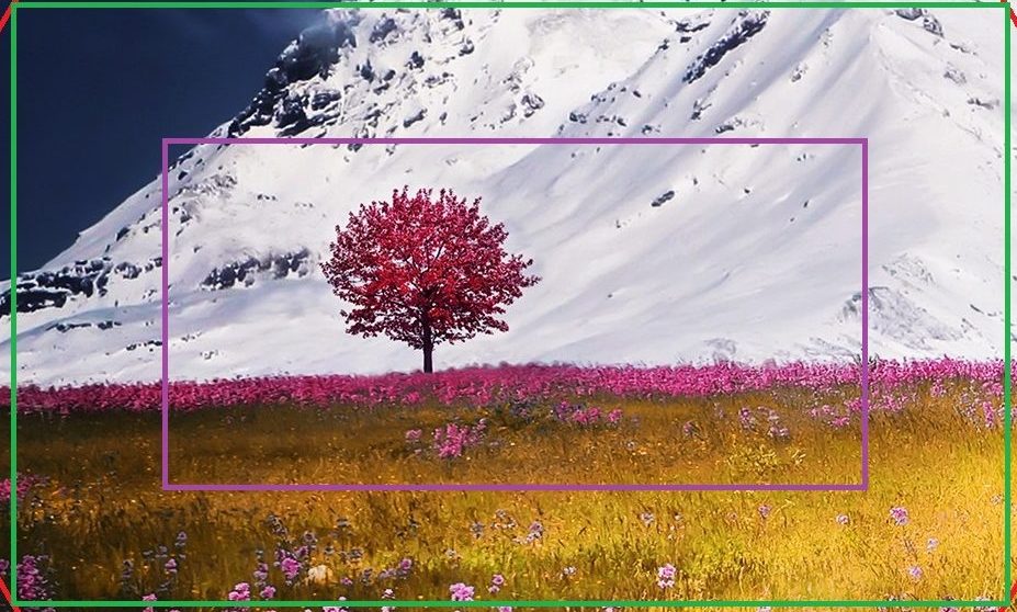 What is crop in a camera?