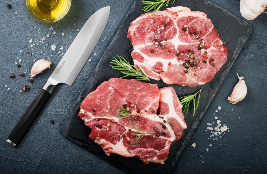 that they cut santoku