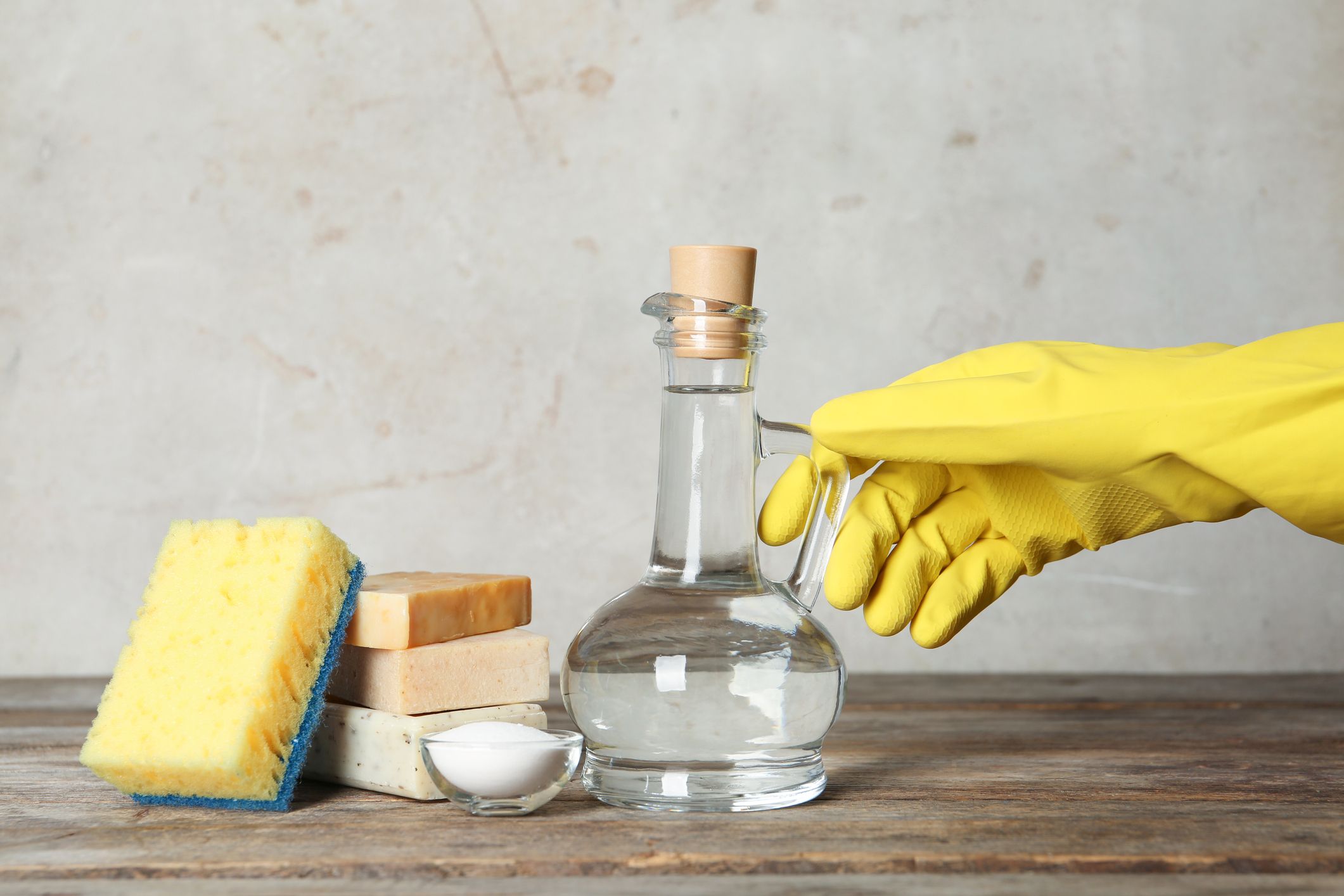 Cleaning products and vinegar