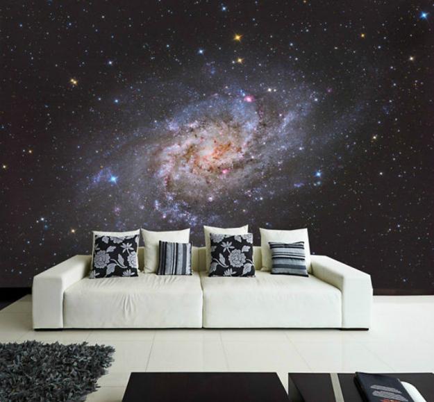 space style in the interior of the apartment