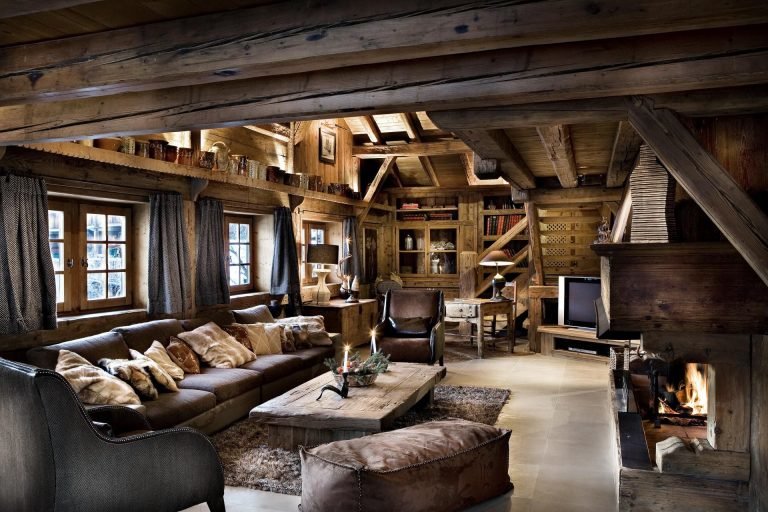 interior in rustic style