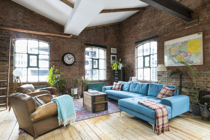 interior in grunge style