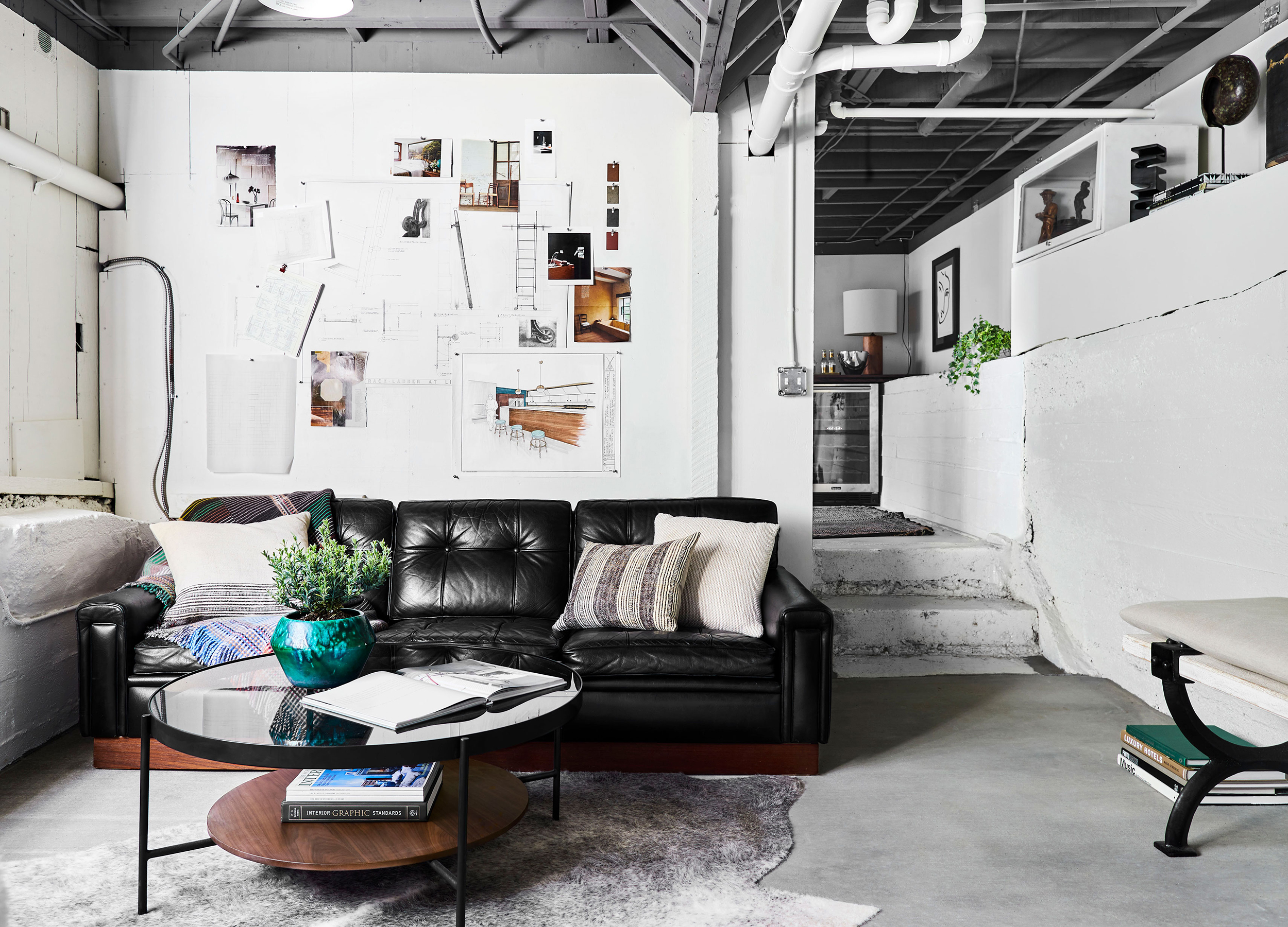 interior design in grunge style