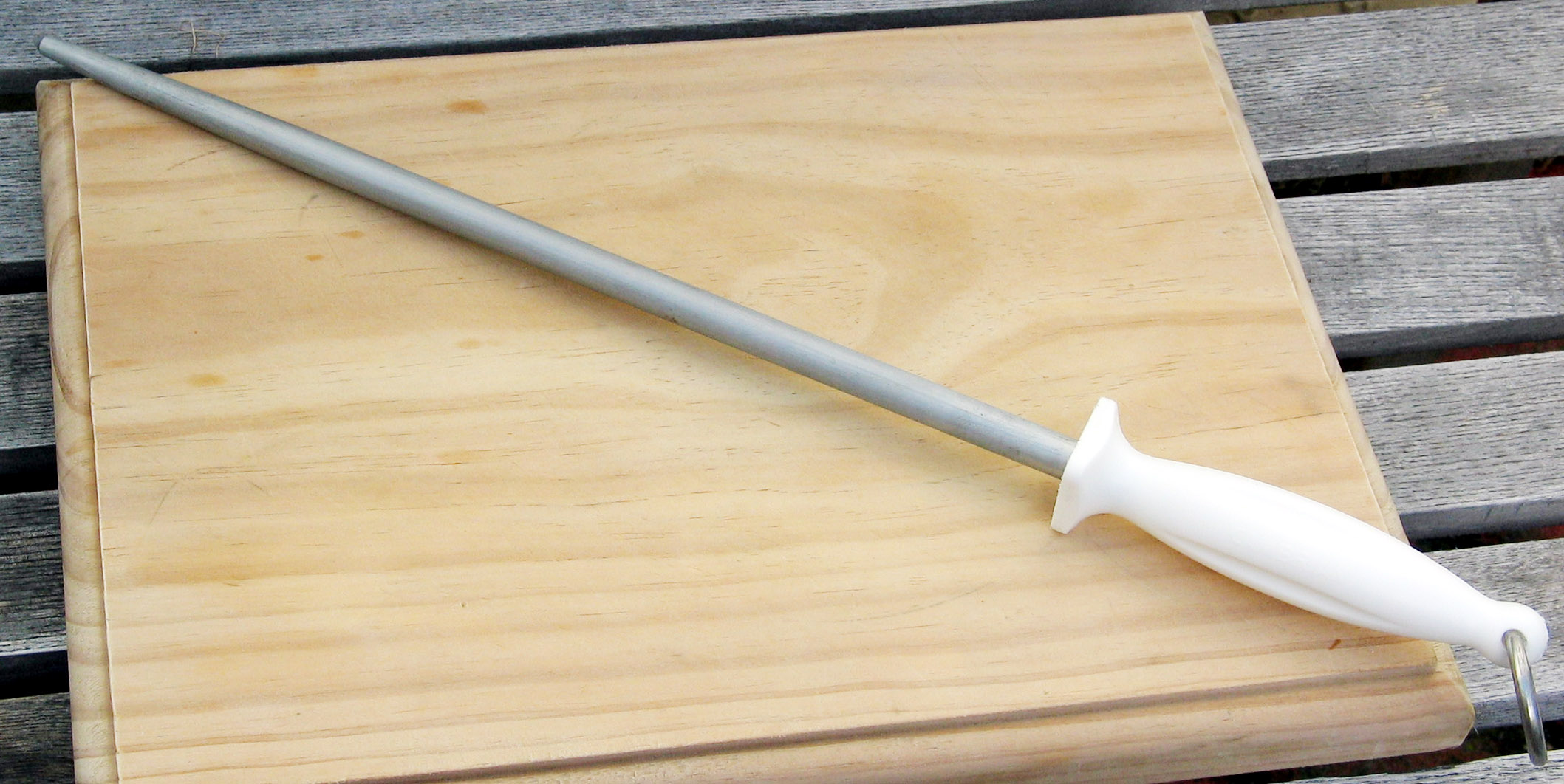 Musat on a cutting board