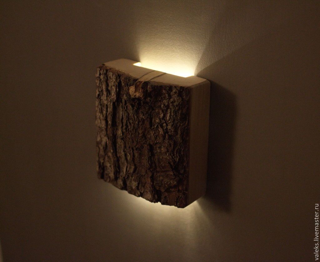 DIY sconce - capital