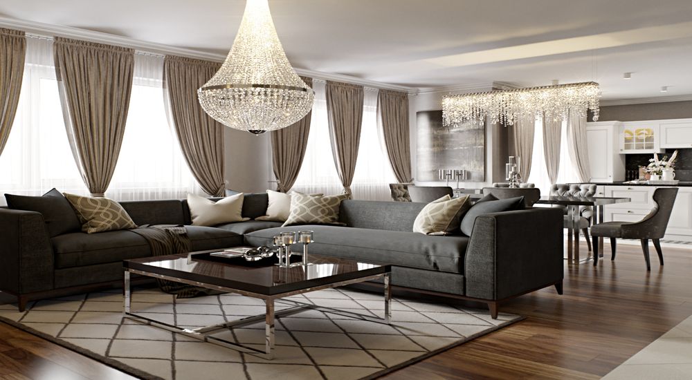 Art Deco chandeliers