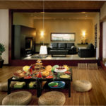 Living room in oriental style - main