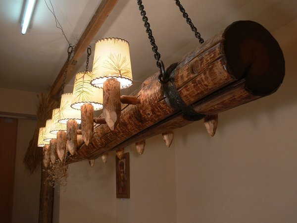 rustic lighting