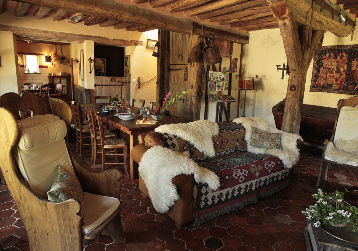 rustic interior