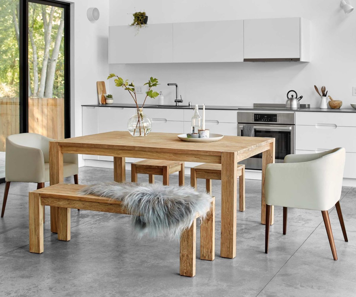 Dining table in Scandinavian style 2