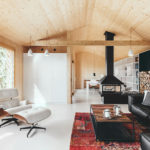 finishing the ceiling in a wooden house
