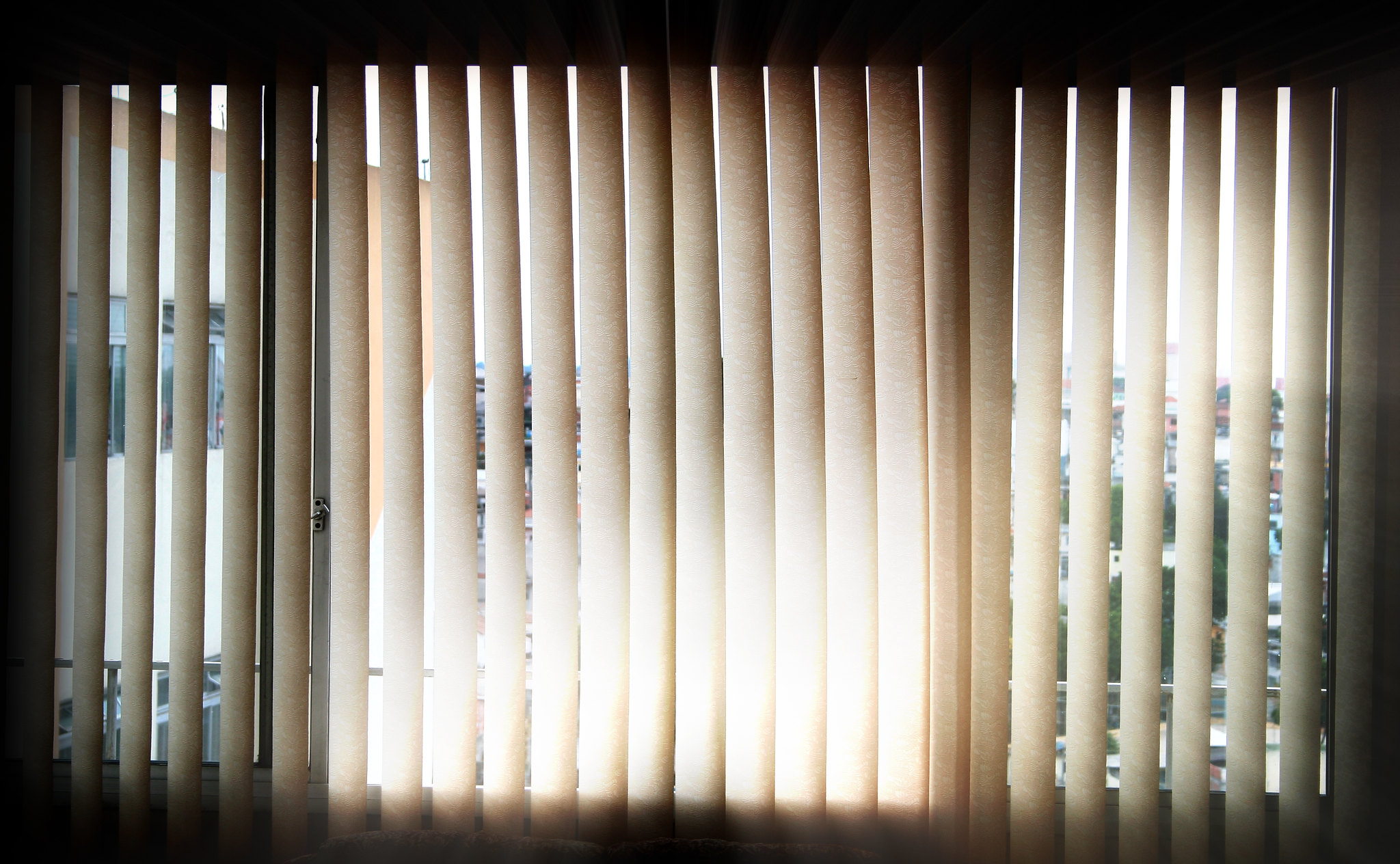 Closed blinds