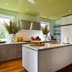 finishing the ceiling in the kitchen