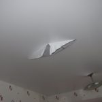 hole in suspended ceiling