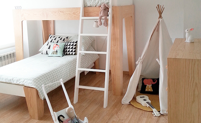 children's room in minimalist style