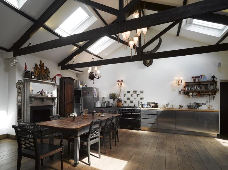 gothic style kitchen