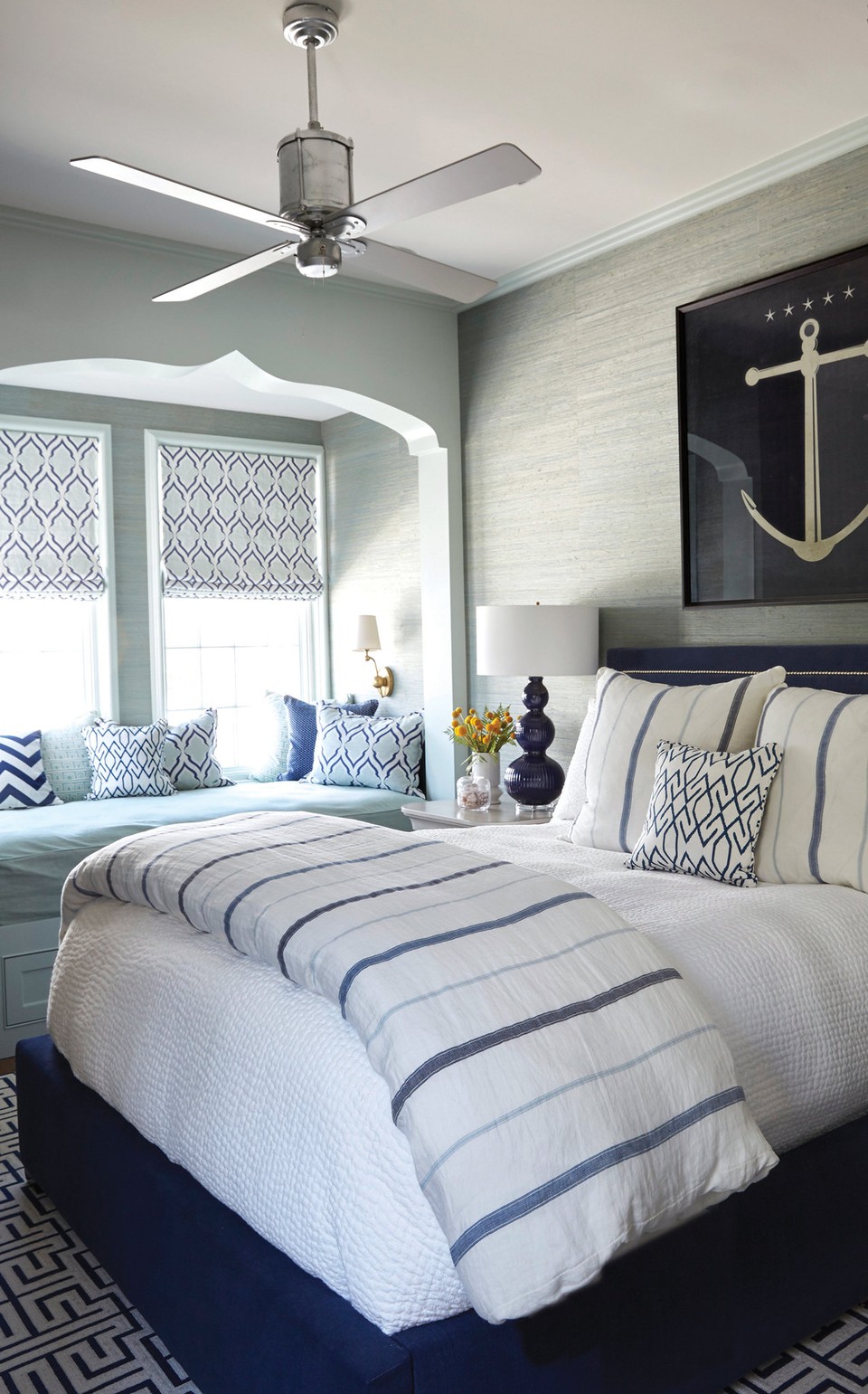 marine style in the bedroom