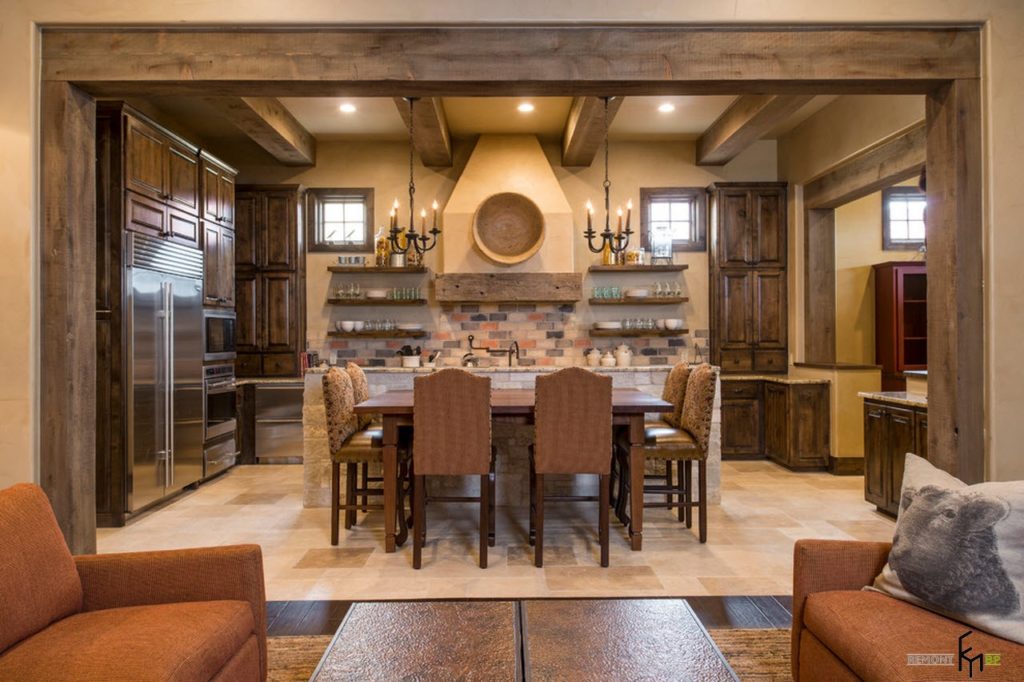 gothic style kitchen