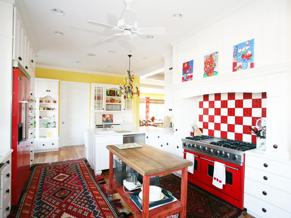eclectic style kitchen