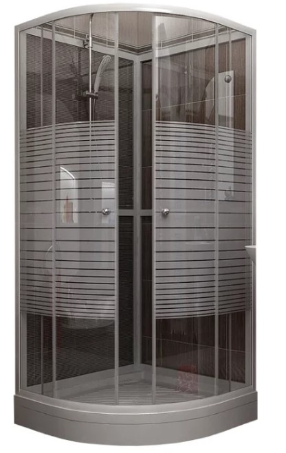 Shower cabin IDDIS HA90WLP low tray 