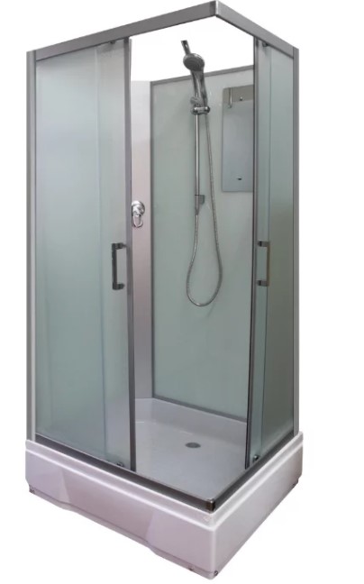 Shower cabin River Quadro 90/70/26 b/c middle tray
