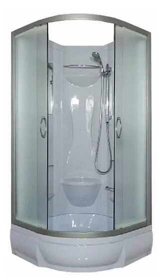 Shower cabin River Rein 90/26 b/c medium tray