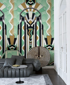 Types of art deco wallpaper