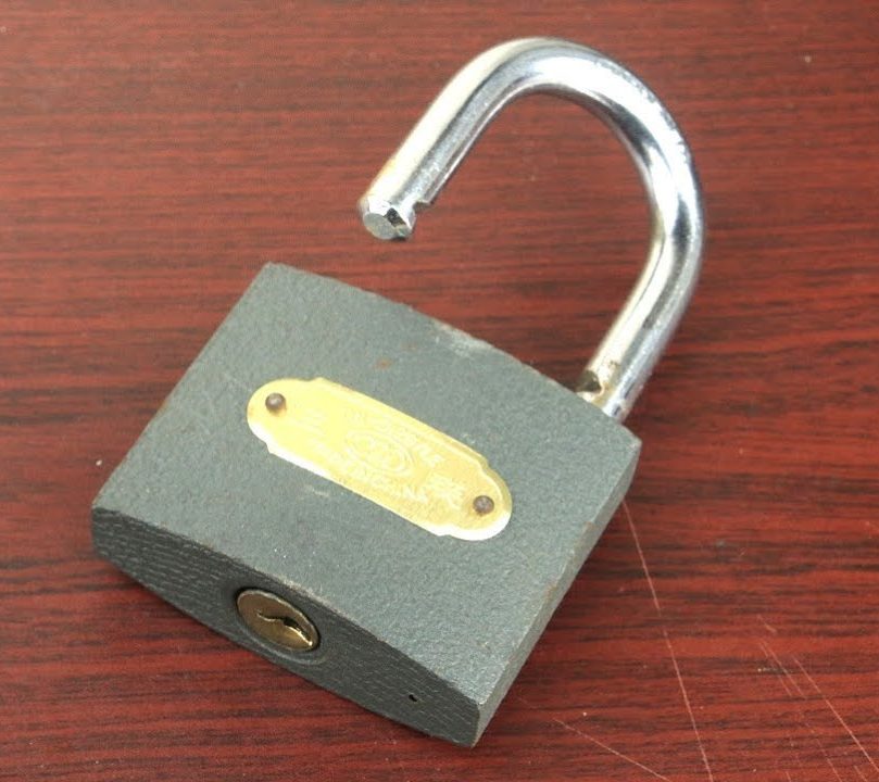 Small hole in the lock