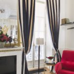 art deco curtains