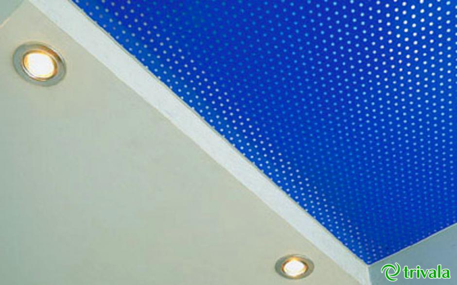 Acoustic ceiling.