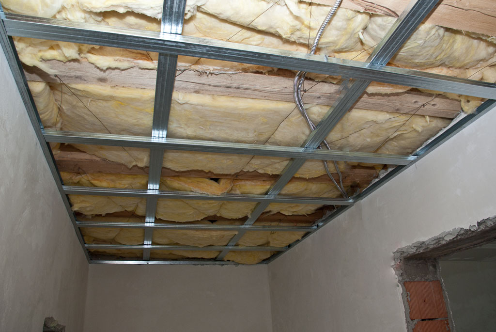 installation of suspended ceiling