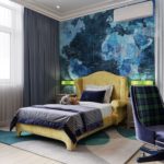 Children's room in art deco style