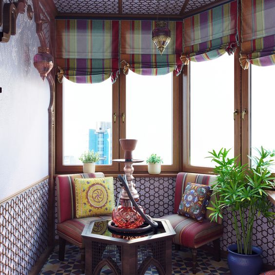Arabian balcony.