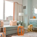 Children's room in art deco style