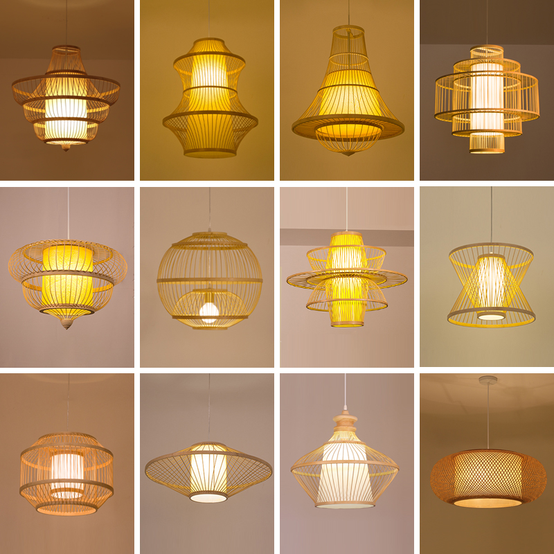 Japanese style lamps.