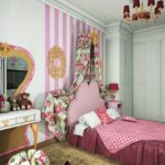 Children's room in art deco style