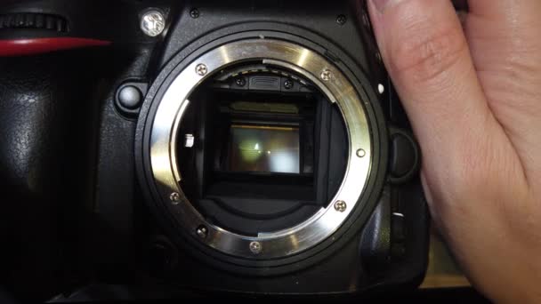 Matrix in the camera.