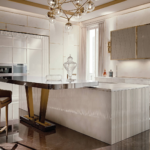 Kitchen colors in art deco style