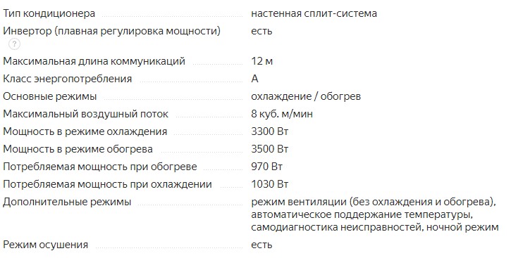 Wall split system Scoole SC AC SPI2 12