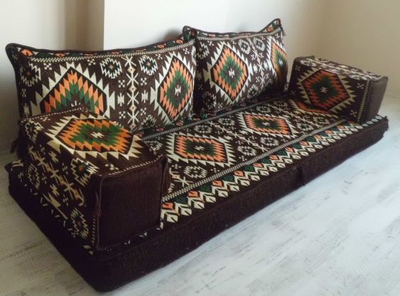 Oriental sofa.