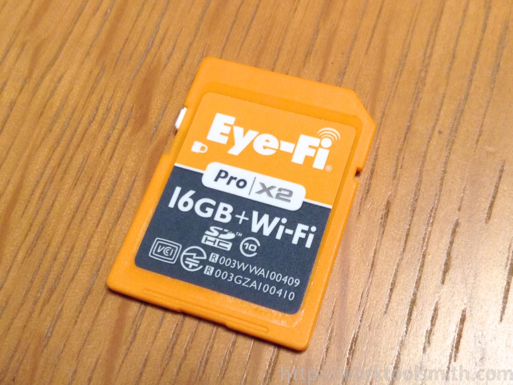 card for connecting the camera to a computer