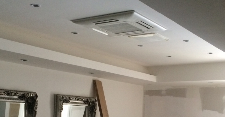 cassette ceiling installation