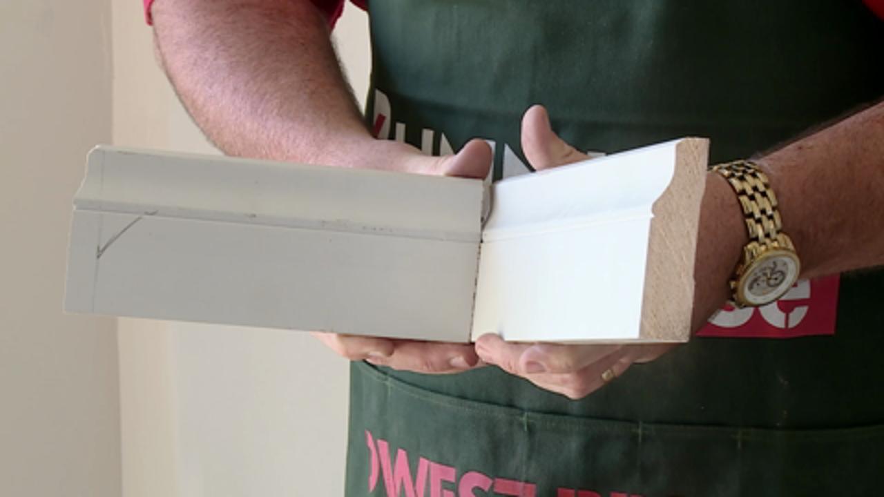 how to cut corners on baseboards
