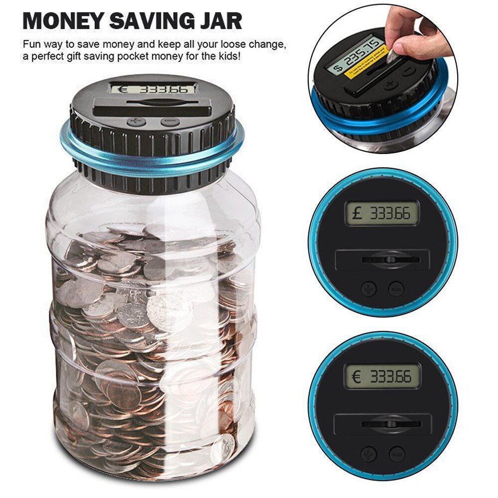 Electronic piggy bank