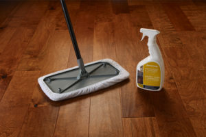 Cleaning laminate