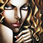 Art Deco paintings in the interior