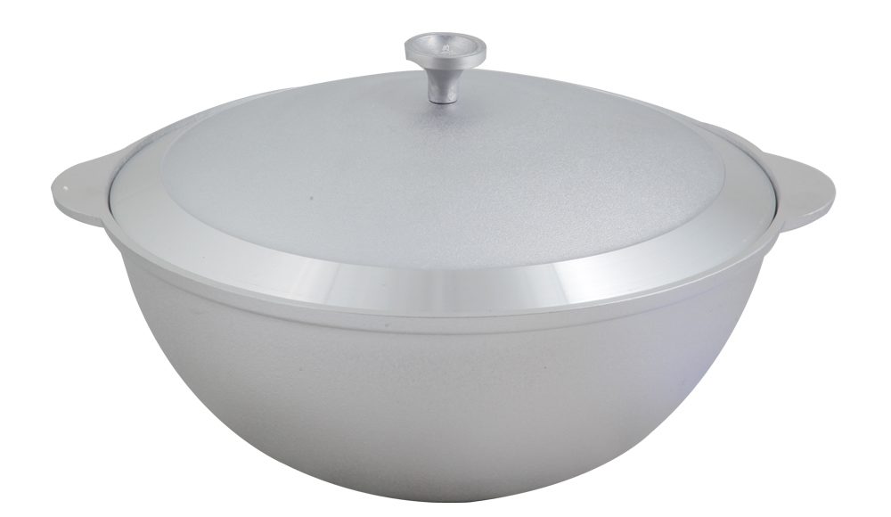 aluminum cauldron