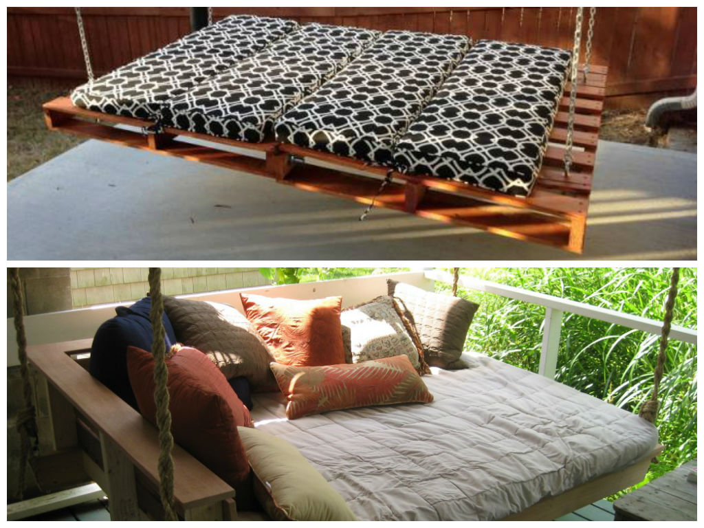 Alternative ways to use an old mattress and springs from it