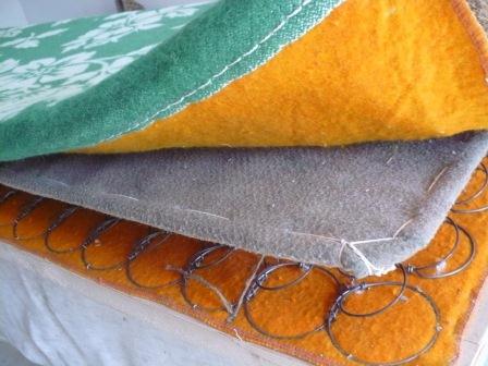 reupholstering an old mattress